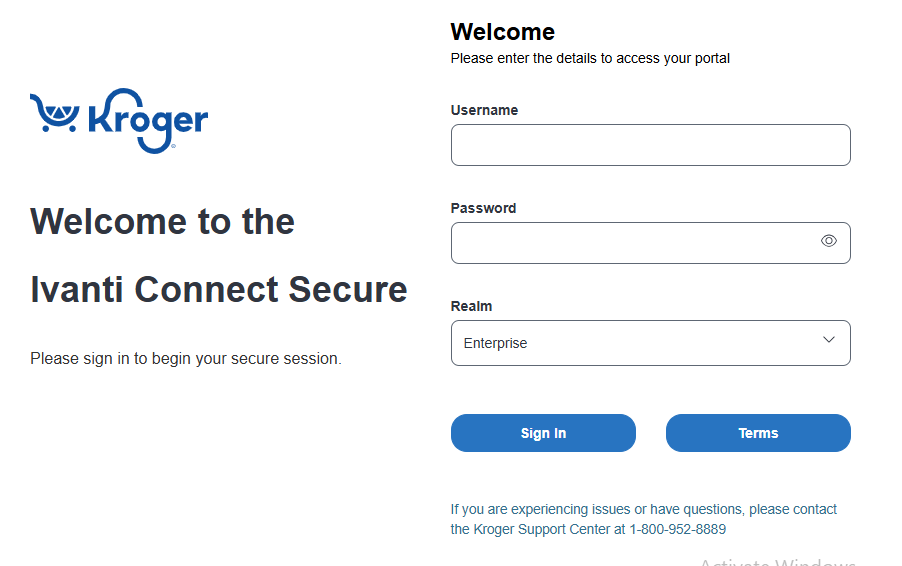 Kroger VPN Login
